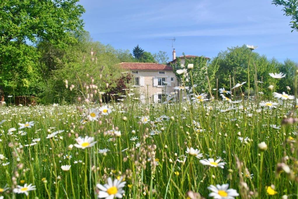 Moulin Sous La Vergne Nanteuil-en-Vallée エクステリア 写真