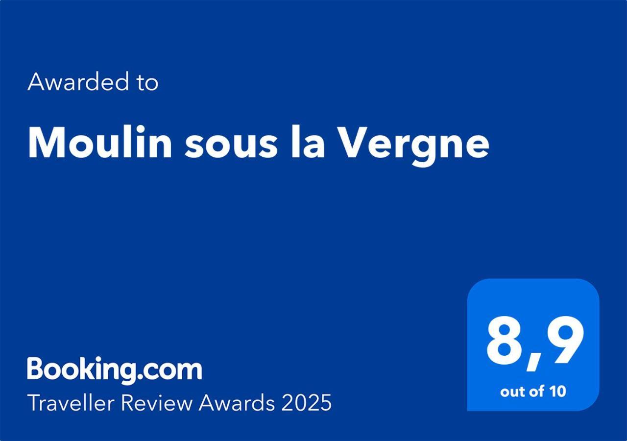 Moulin Sous La Vergne Nanteuil-en-Vallée エクステリア 写真